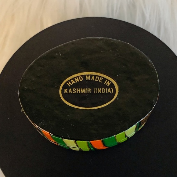 Handcrafted Floral Kashmir Box - Picture 5 of 8